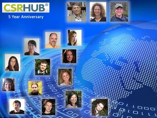 CSRHub 5 year anniversary