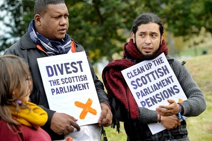 Divest Scottish Parliament