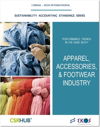 CSRHub SASB Apparel Report